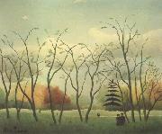 Henri Rousseau The Promenade USA oil painting artist